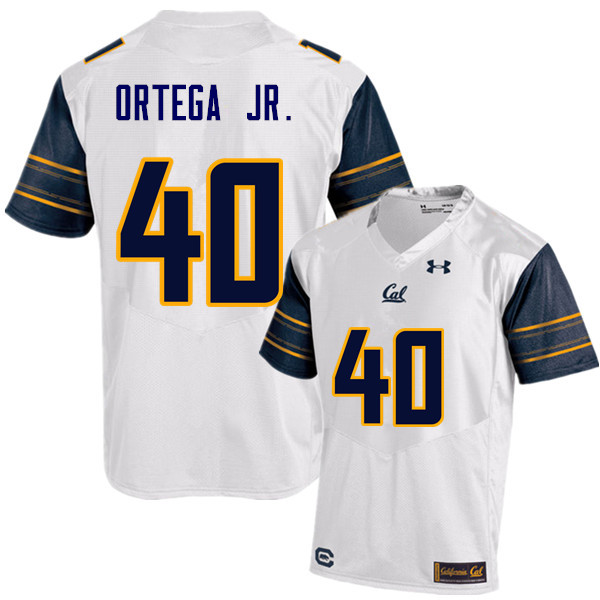 Men #40 David Ortega Jr. Cal Bears (California Golden Bears College) Football Jerseys Sale-White